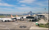O aeroporto Santos Dumont, no Rio de Janeiro, terá movimento 52% menor este ano - Infraero/Divulgação