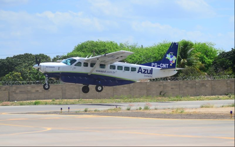 Aeronave que fará a rota terá capacidade para até nove ageiros - Azul Linhas Aéreas/Divulgação